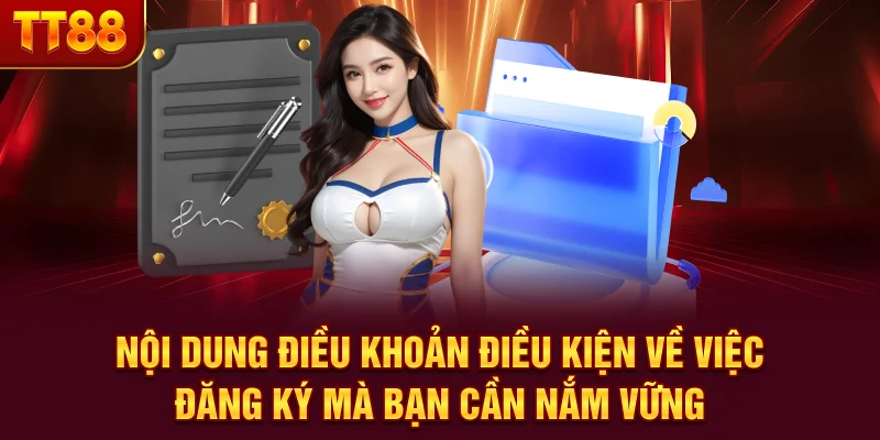 Nội dung điều khoản điều kiện về việc đăng ký mà bạn cần nắm vững